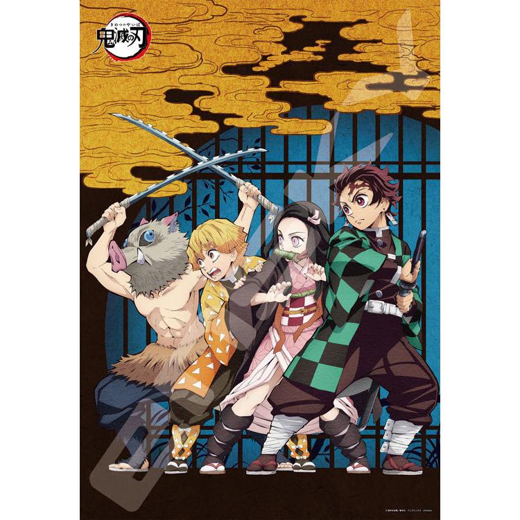 Demon Slayer character set 1000-piece jigsaw puzzle, original Itsuki Japan product image