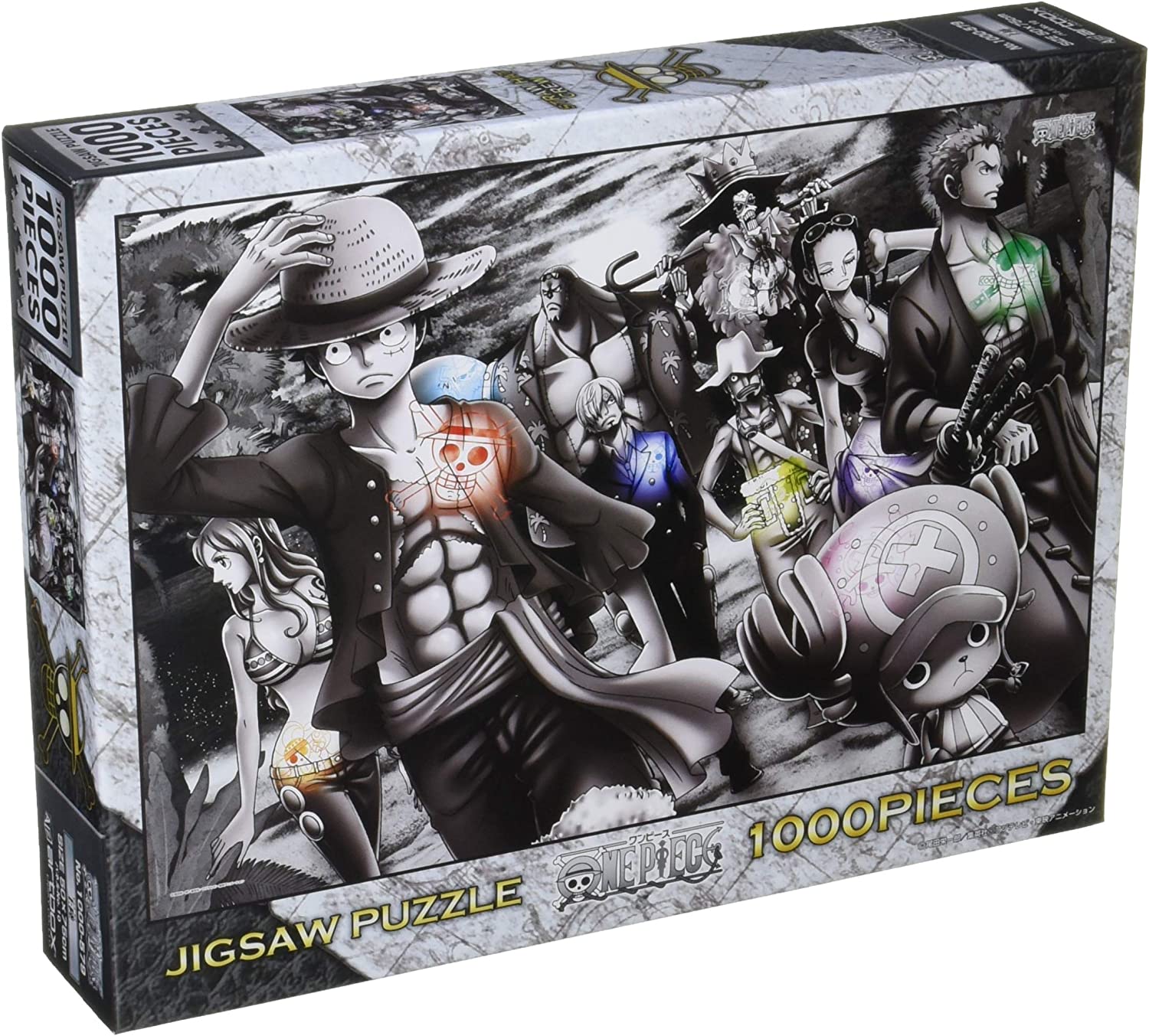 One Piece Landing 1000-piece jigsaw puzzle box, original JumpIchiban product image